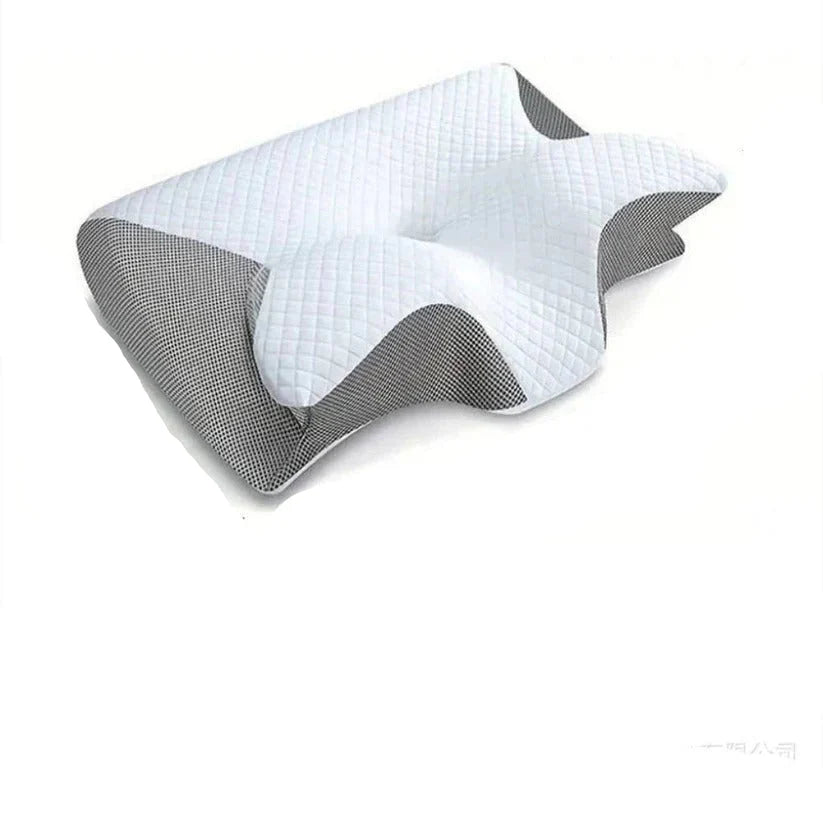 Ergonomic Neck Support Pillow with Adaptive Foam for Comfort